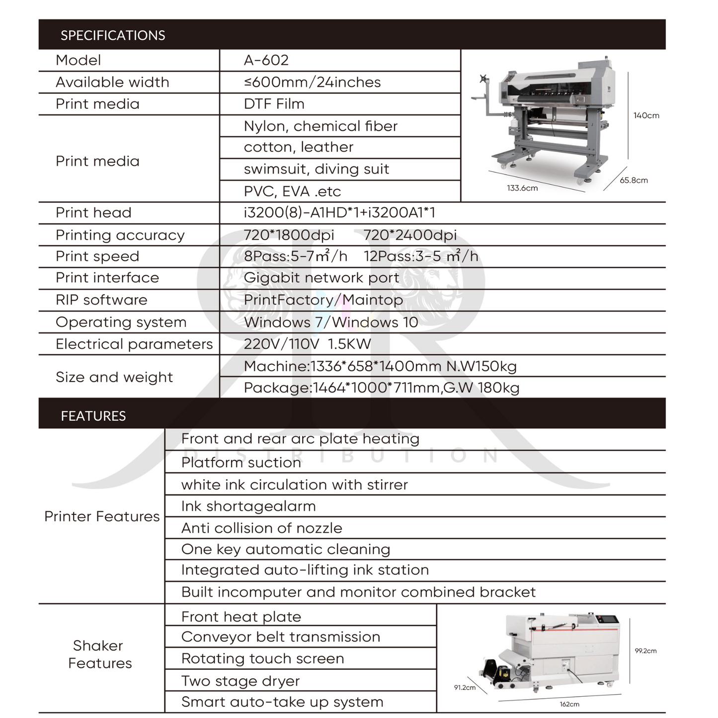 DTF | HPHQ Premium Printer Bundle