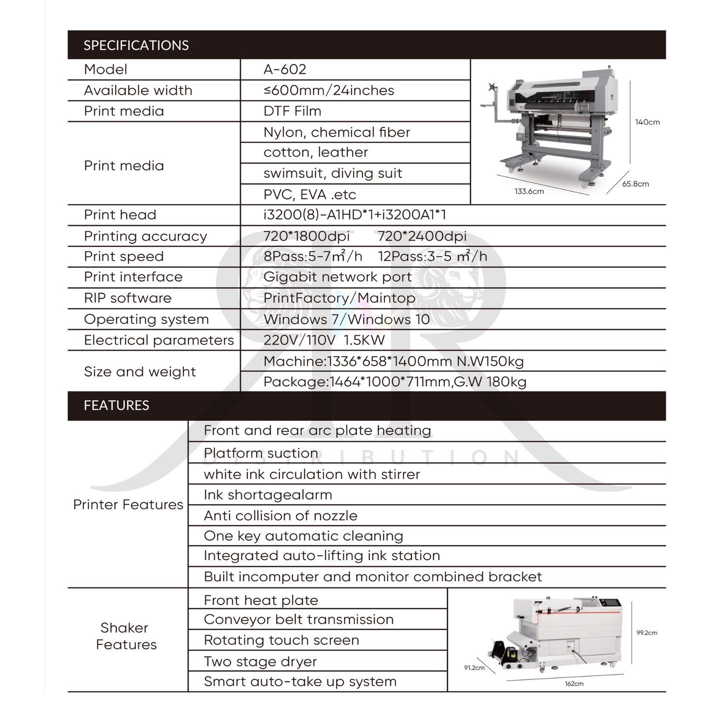 DTF | HQ Premium Printer Bundle